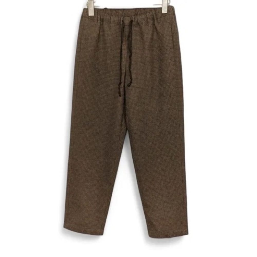 Aritzia Babaton Plaid Beige Jimmy Pant